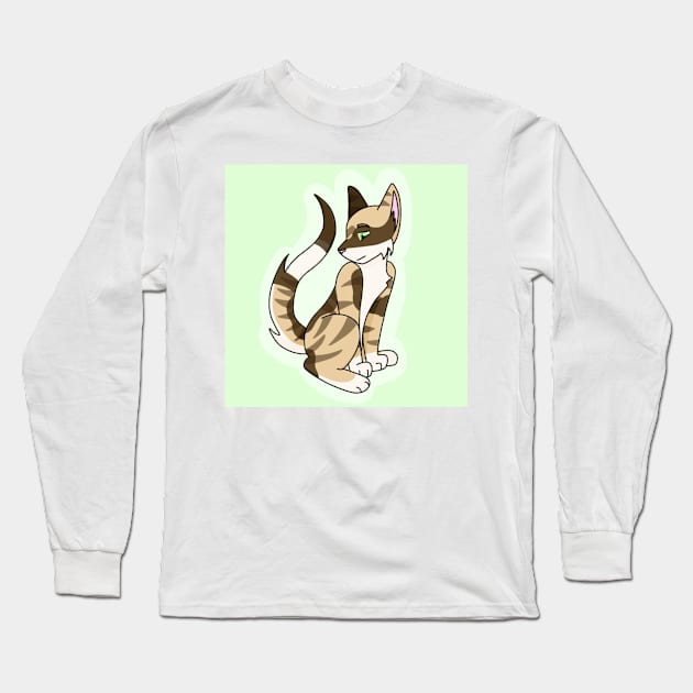 Tawnypelt Cute Colored Long Sleeve T-Shirt by ceolsonart